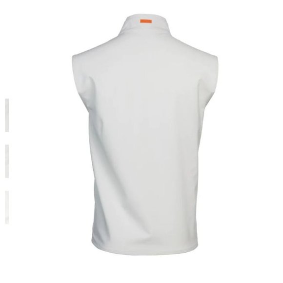 NEW Stitch GT Golf Vest Mens Size Large Nimbus Ivory Full Zip NWT Weather System - Picture 12 of 12